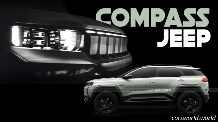 Nuova Jeep Compass mostra il suo volto, debutta questa primavera / Carscoops